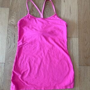 lululemon athletica Pink Racerback Camisole - power y